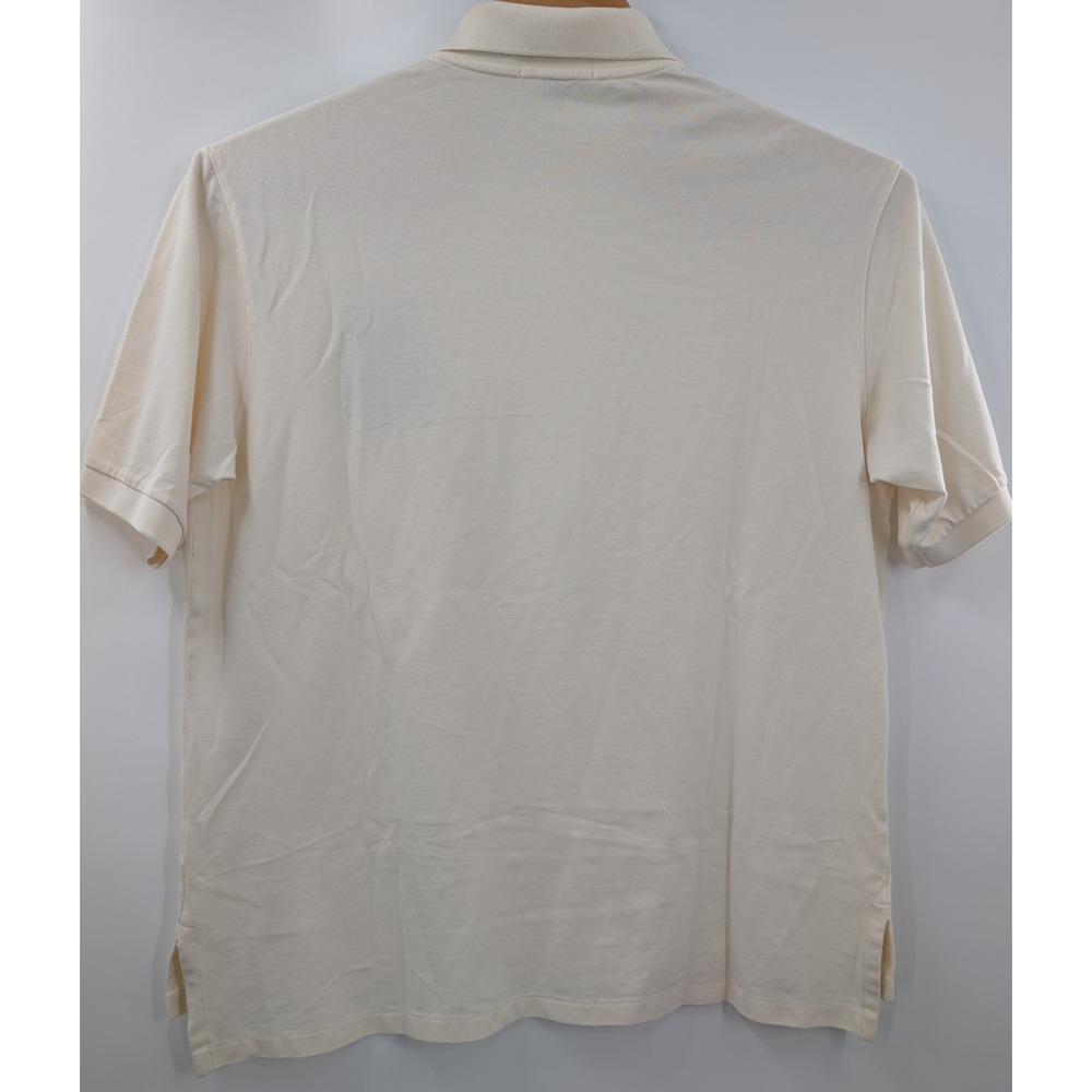 Polo Ralph Lauren Shirt XLT TALL Pony International 1967 Challenge Cup NYC Cream - Picture 8 of 12